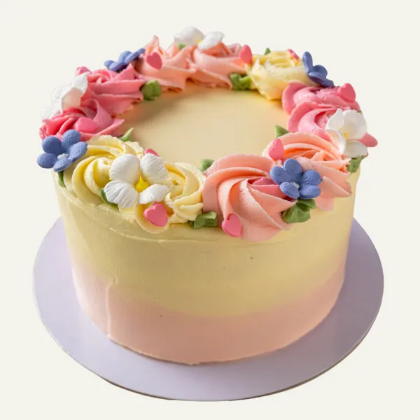 DC - 131 (1.5kg Ribbon Cake - 8")