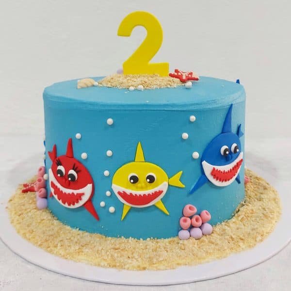 DC - 144 ( 2kg Ribbon Cake - 8”)
