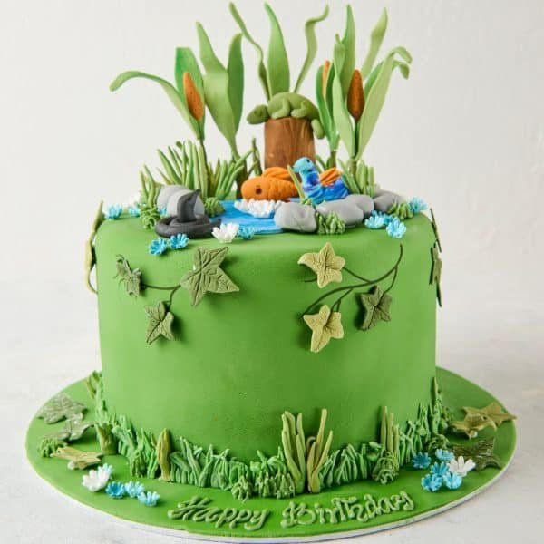 DC - 151 (2kg Ribbon Cake - 8”)